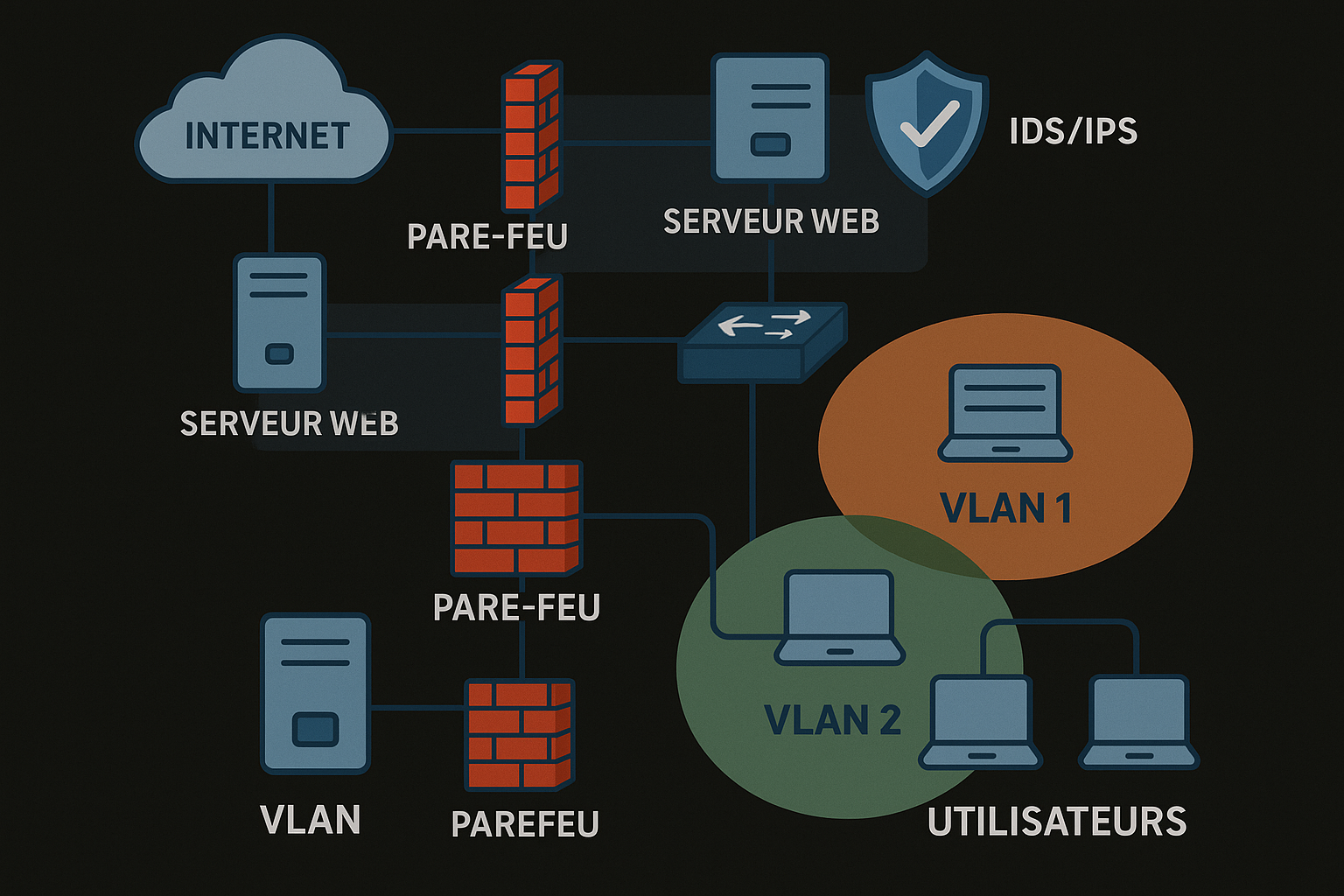 Architecture réseau détaillée